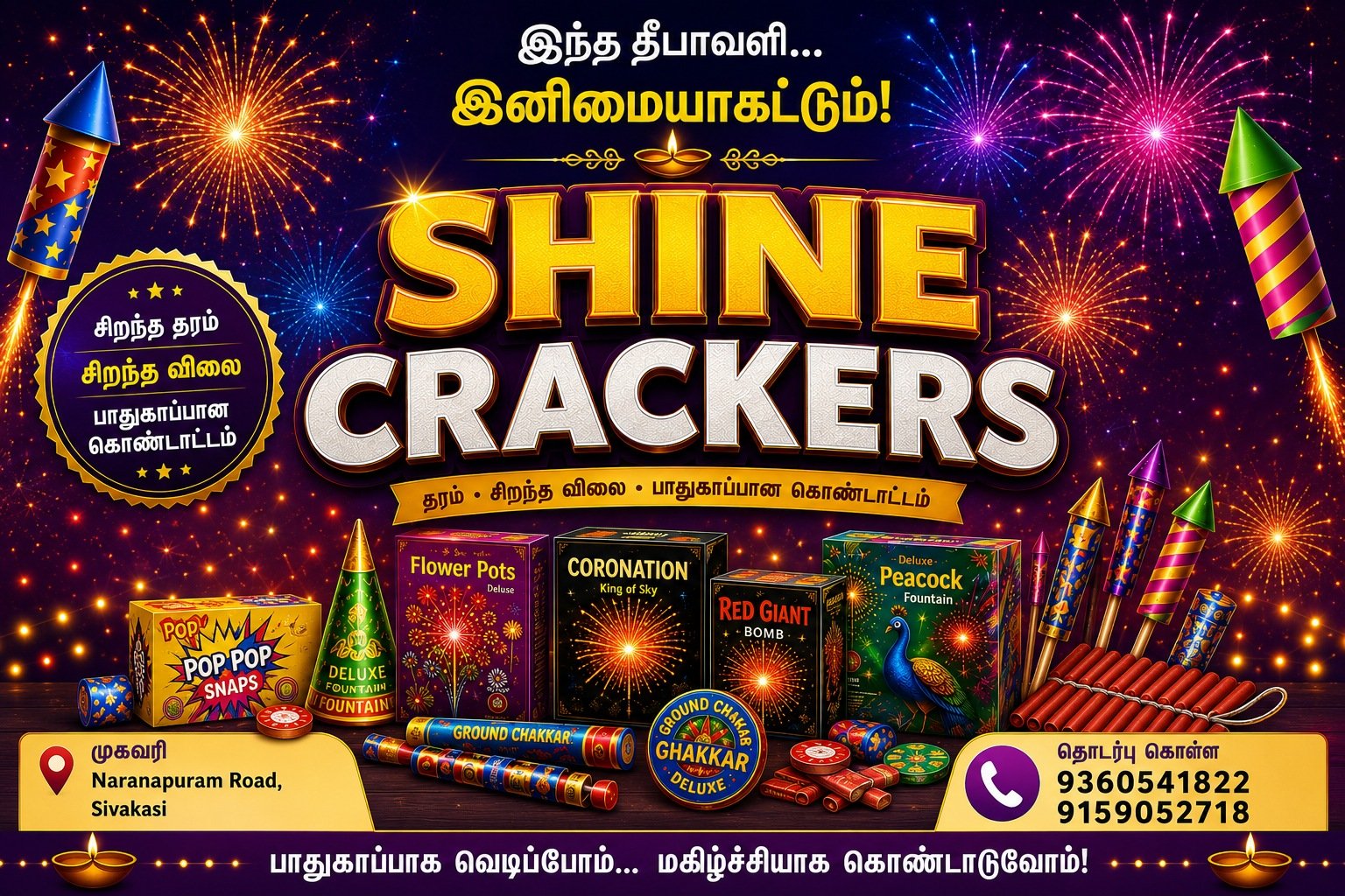 Win Star Crackers